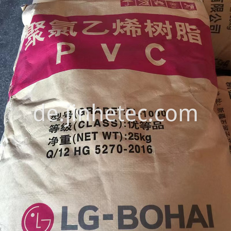 Tianjin LG-Bohai TL1000 PVC Resin For Pipe